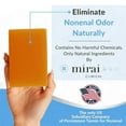 thumbnail image 2 of Mirai Clinical - 100g Persimmon Soap Bar for Body - Mirai Soap Persimmon - Persimmon Soap - Persimmon Extract Soap - Japanese Body Odor Soap Green Tea Extract Deodorant Soap Bar for Men & Women, 2 of 9