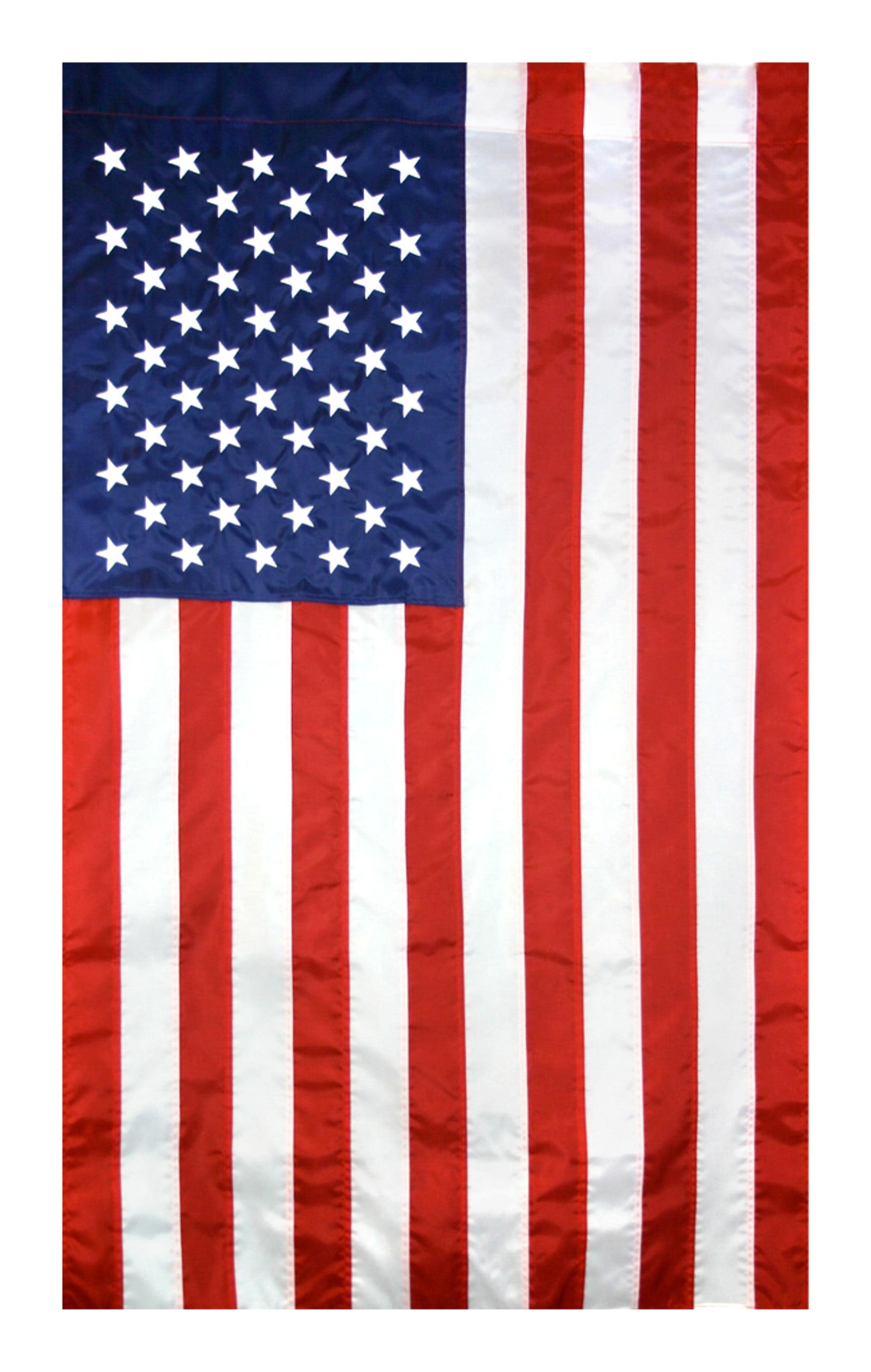 US American Flag Nylon Embroidered Stars Sewn Stripes US MADE SHIPS SAME DAY
