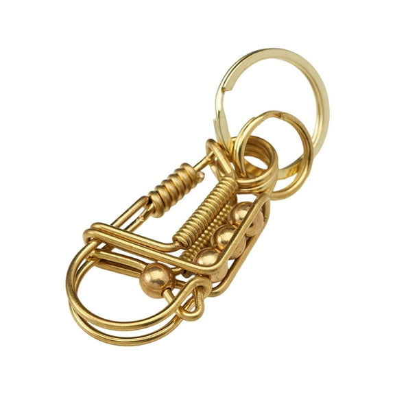 Bird Key Chains Durable wires wrap Keychain DIY Car Key Chains Drivers Father Aureate