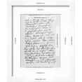 thumbnail image 3 of Beethovens Immortal Beloved Letter, Framed Art Print Wall Art Sold by Art.Com, 3 of 6
