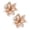 Rose Gold, variant on ZZyuan Christmas Artificial 3 Layer Glitter Stereo Simulation Ornaments Christmas Decorations For Christmas Tree Wreath Garland Box Holiday Xmas Home Decor 2 Pack