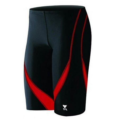 UPC: 0036702004411 | TYR Alliance Splice Jammer Swimsuit Black/Red Size 32
