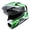 Youth Storm Green, variant on 1Storm Youth Kids Dual Sport Dual Visor Motorcycle Motocross Off Road Full Face Helmet HF802Youth Storm Red