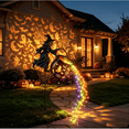 thumbnail image 2 of Halloween Witch Cauldron Garden Light, Halloween Lawn Ornament Flowing LED Stream, Halloween Spinner for Patio Yard, Whimsical Halloween Decor, 2 of 7