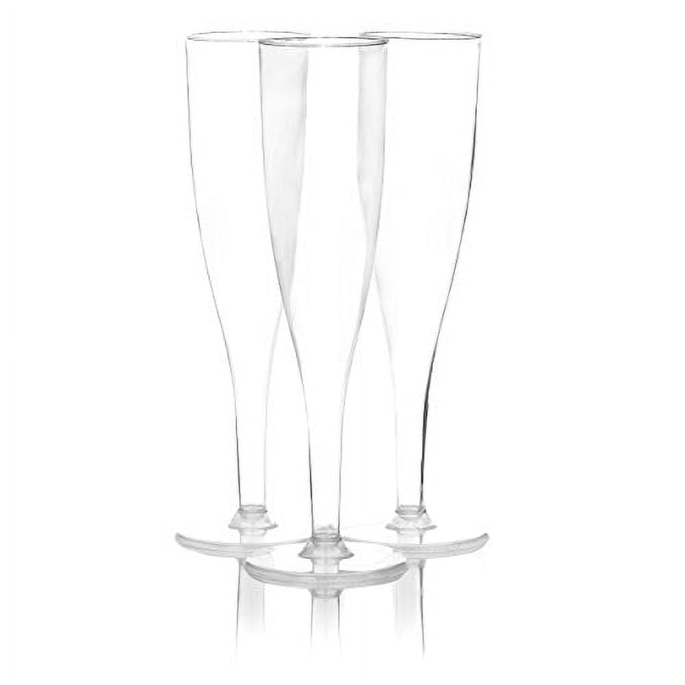 Champ Flutes Box Set Clear 25Pc - Party Supplies - 25 Pieces