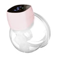 thumbnail image 1 of Sacaleches Extractor de leche portátil con manos libres, invisible, eléctrico, silencioso, con 3 modos, 9 niveles de succión, pantalla LED, colector de leche de 180 ml, brida de 24 mm para el hogar, v Tomshoo Sacaleches, 1 of 7