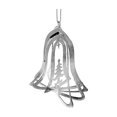 thumbnail image 1 of Christmas Spinning Silver Metal Ornement Bell - Ensemble De 12, 1 of 3