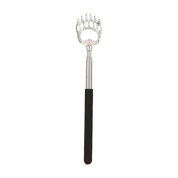 KBANNICAL Stainless Steel Telescopic Rod Extendable Back Scratchers For Adults Bear /Rake Pressure Point for Dad Carpal Tunnel Massage Mat Liposuction compatible with Machine Removal at Home