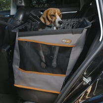 K&H Pet Products Buckle N' Go Dog Car Seat for Pets Gray Small 21 X 13 X 19 Inches