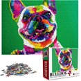 thumbnail image 1 of Rompecabezas 1000 Piezas Hanylish diseño Perro bulldog, 1 of 4