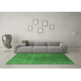 thumbnail image 3 of Ahgly Company Indoor Rectangle Oriental Emerald Green Industrial Area Rugs, 5' x 8', 3 of 4