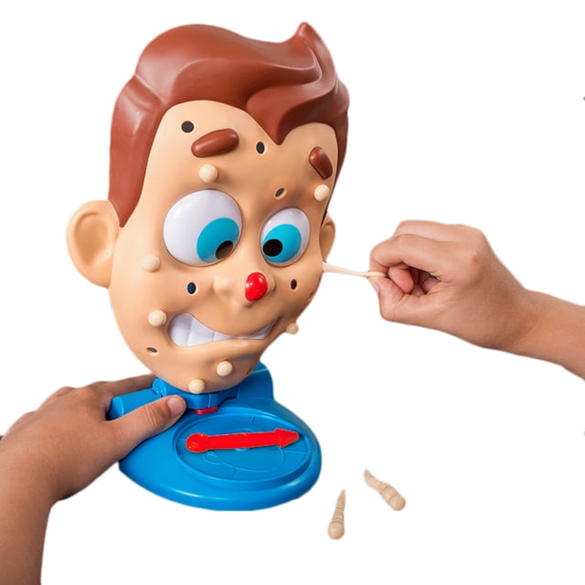 Simular La Forma De La Cara Squeeze Toy Popping Pimple Padre Padre Juego De Mesa De Mesa