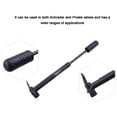 thumbnail image 4 of Bicycle Pump Schrader Valves Presta Valves Mini Bicycle Tire Inflator Hand Pump Portable Pump Air Pump Bike Repairs Tools Kit, 4 of 6