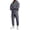 Dark Gray-A#560825aa, variant on Men's Tracksuits 2 Pieces Set Fleece Sweat Hoodie Joggers Athletic Pants Set Fall Winter Fuzzy Tracksuit Outfits Jogging Suit Hooded Set Light Purple XXL