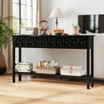 thumbnail image 3 of Harmijoy 60" Long Narrow Console Table w/4 Drawers and Open Storage Shelf Anti-Tip Kit, 3 of 8