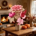 thumbnail image 4 of Fall Sunflower and Maple Leaf Artificial Bouquet, Autumn Faux Floral Arrangement for Thanksgiving Table, Entryway Vase, Seasonal Home Decor, 4 of 6