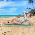 thumbnail image 5 of Coolnut Microfiber Beach Towels,Marble Mint Green Sand Free Beach Towel,Quick Dry Beach Towel, Extra Large Beach Towels for Adults,Kids 60"x30", 5 of 6