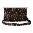 thumbnail image 3 of Belagio 1" Wide x 10 Yards, Serpentine Brown Sequin Trim, 1 Bolt, 3 of 3