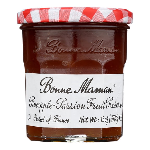 Bonne Maman - Preserves Pineap Pasn - 13 OZ - Case of 6