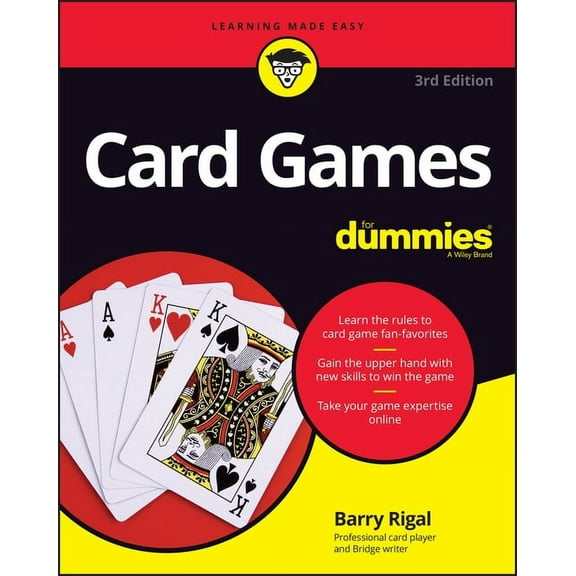 Card Games for Dummies, (Paperback)