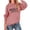 Pink, variant on Yuhangmm Womens Oversized Sweatshirts Pullover Hoodies Short Velvet Sweaters Long Sleeve with Pockets Winter Fall Outfits Clothes for Comfort Pink XXL
