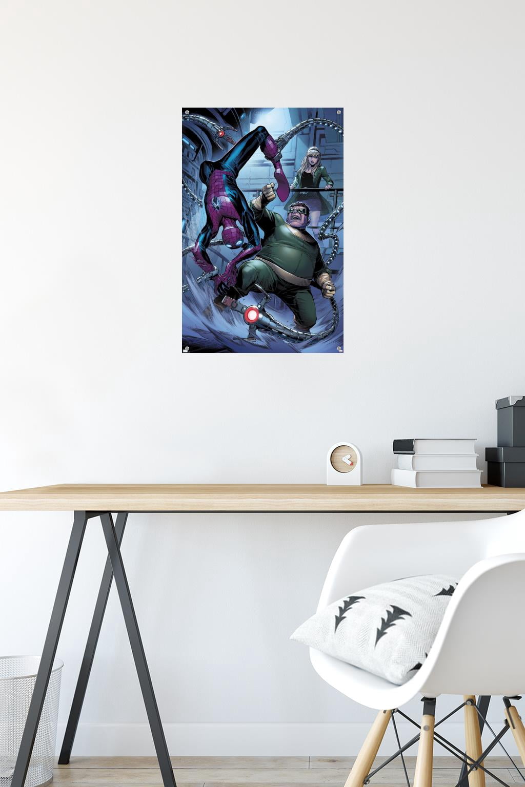 Marvel Comics - Spider-Man, Doctor Octopus - The Clone Conspiracy #2 Wall Poster with Pushpins, 14.725" x 22.375"