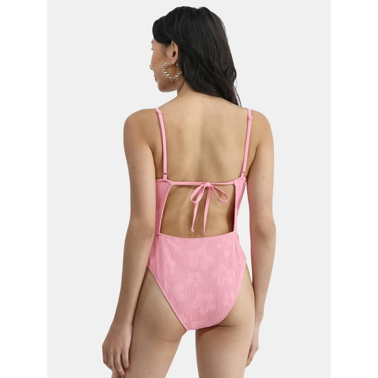 ◆bikibiki◆ Ceres Monokini No Boundaries women's Hibiscus Tie-Back Monokini - Walmart.com