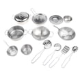 thumbnail image 2 of de estufa de gas de utensilios de cocina de metal de 16 piezas, regalos de juguete para cocinar para niños, 2 of 9