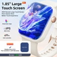 thumbnail image 2 of Reloj inteligente Hwagol 2024, el más nuevo rastreador de actividad física de 1.85 pulgadas, Android e iOS, 2 of 8