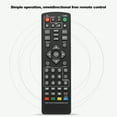 thumbnail image 3 of Control remoto universal para decodificador DVB-T2, color negro, sin baterías incluidas, alcance de hasta 10 metros, diseño compacto y fácil de usar., 3 of 6