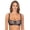 Black, variant on Women's Lace Balconette Bra with Push-Up Effect, Underwired Demi Cup, Kamila Collection