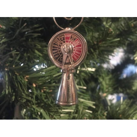 Home Depot Christmas Decor Ideas Solid Brass Titanic Engine Telegraph Christmas Ornament 4