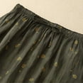 thumbnail image 5 of Maoxin Women's Skirts Women's Summer Fresh Double Layer Printed Pocket Inner Half Skirt ,Army Green,M, 5 of 8