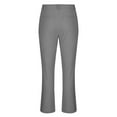 thumbnail image 7 of Fashion YLSDY Men's Linen Casual Pants Elastic Waist Beach Pants Lightweight Drawstring Summer Beach Yoga Pants Dark Gray M, 7 of 7
