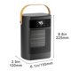 thumbnail image 2 of Household Small Oscillating Remote Control Office Desktop High-power With Digital Display, 2 of 9