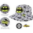 thumbnail image 4 of DC Comics Toddler Bucket Hat & Baseball Cap, Batman Toddler Sun Hat for Ages 2-4, 4 of 6