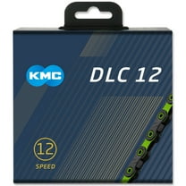 KMC DLC12 12 Speed Chain Black/Green