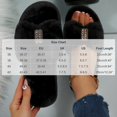thumbnail image 2 of Fuzzy Slippers Ofreoo Women's Fashion Casual Winter Solid Color Home Indoor Cotton Slippers, 2 of 8