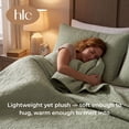 thumbnail image 2 of THD Loren - 3 Piece Full Queen Size Quilt Set, Lightweight Queen Bedspread Coverlet Set (Full/Queen, Sage Green), 2 of 7
