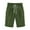 Army Green, variant on Women's Casual Summer Shorts Linen Drawstring Elastic Waist Knee Length Curling Jersey Bermuda Shorts Plus Size Black XXXXL