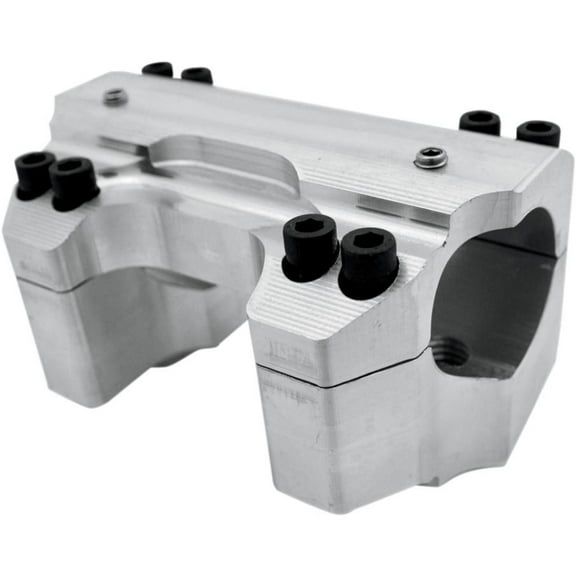 LA Choppers LA-7425-01 Handlebar Clamp Set for 1-1/2in. Handlebars