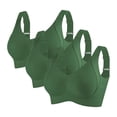 thumbnail image 1 of Brasier Mujer conjunto de 3 Piezas de Correas de Hombro Cómodas y Transparentes, sin Cordones, sin Espalda y sin Esponja, con Correas de Hombro convertibles. Mediana, 1 of 2