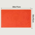 thumbnail image 7 of Unique Bargains Absorbent and Machine Washable Shower Bathroom Floor Towel Orange, 7 of 7
