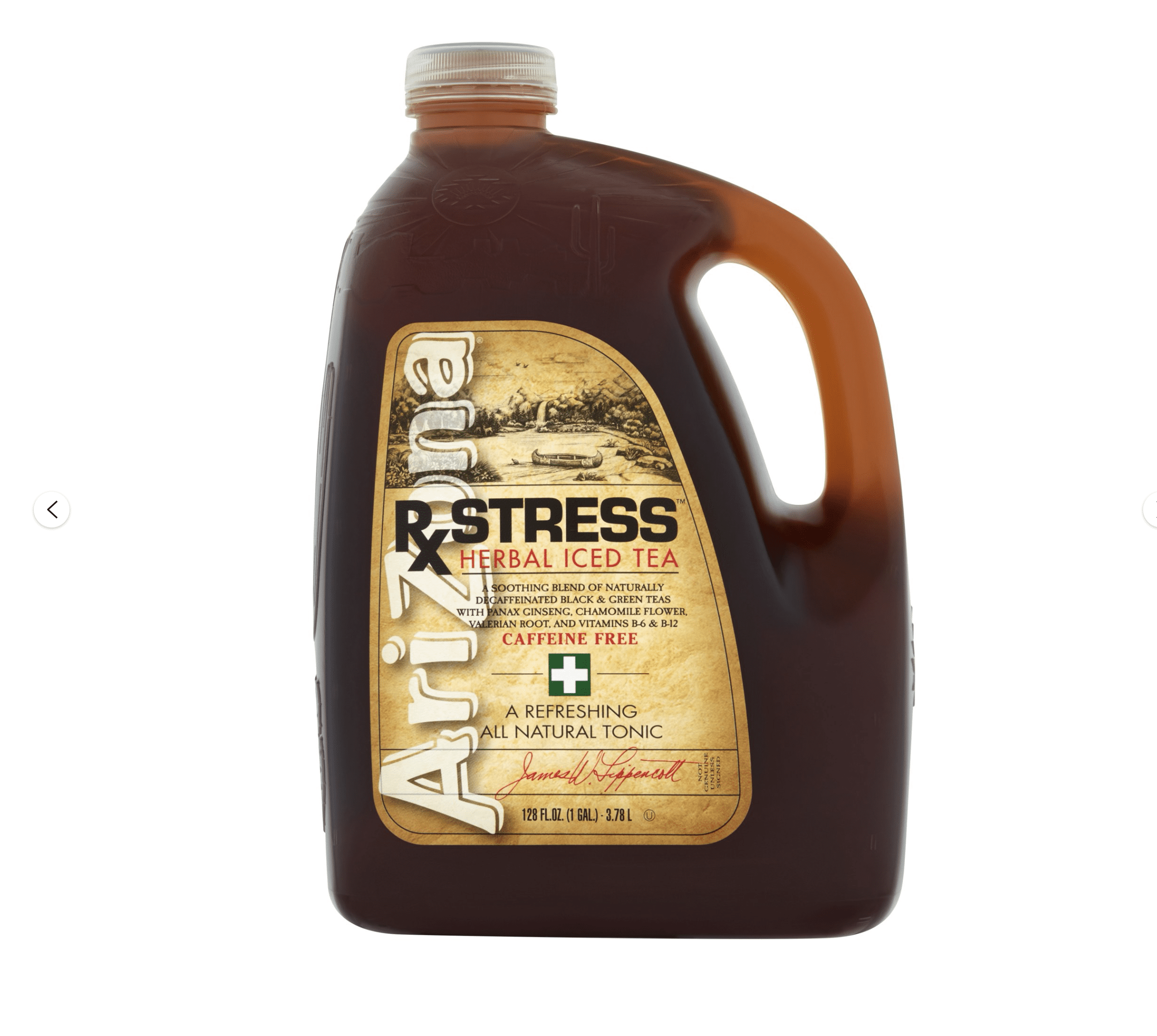 Arizona Beverages USA Arizona Rx Stress Iced Tea, 128 oz