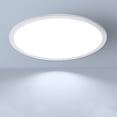 thumbnail image 3 of Lámpara de techo LED empotrada, luz blanca de día, 18 W, luz de techo moderna, iluminación de techo circular para dormitorio, armario, pasillo, cocina Ormromra 222672-1, 3 of 4