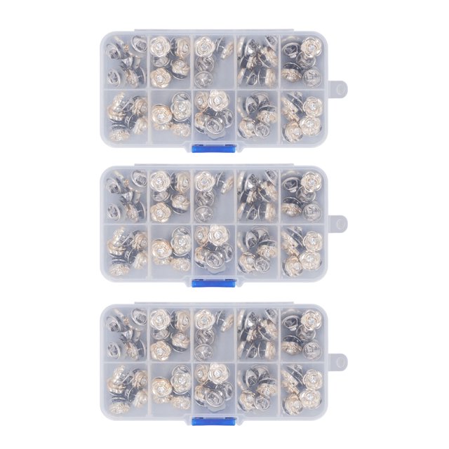 Botones de camisa Jadeshay para mujer 150 piezas Botones de broche cobertura