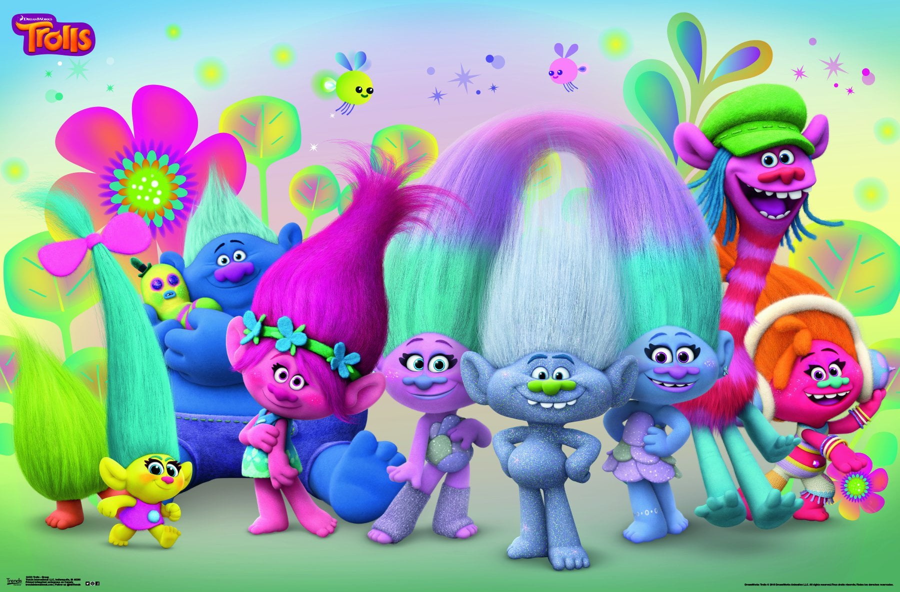 Trolls Poster 12x18inch (30x46cm) poster, perfect for any room ...