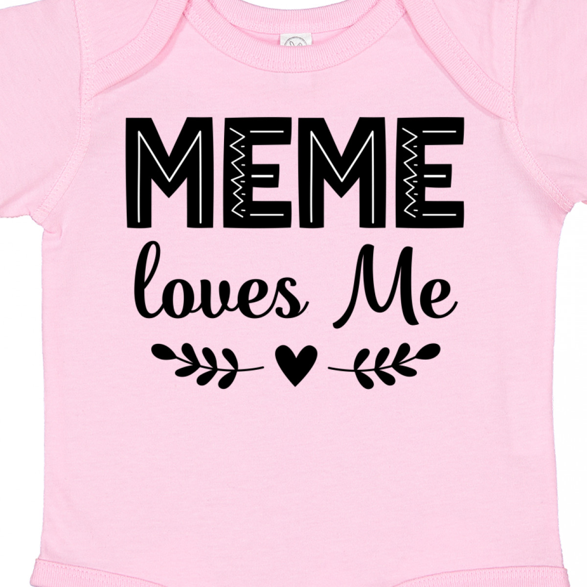 Inktastic Meme Loves Me Baby Clothes Girls Baby Bodysuit