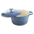thumbnail image 6 of Crock Pot Artisan 5-Quart Dutch Oven - Sapphire Blue, 6 of 8
