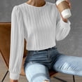 thumbnail image 6 of Enjoytime Fall Winter Blouses for Women Casual Long Sleeve Womens Tops Cute Pullover Loose Fit Shirts Clothes, 6 of 6